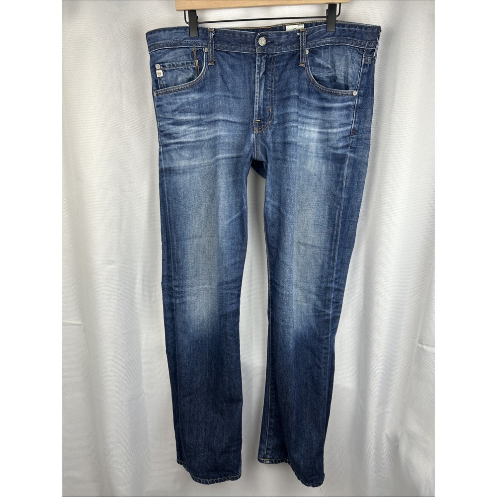 AG Adriano Goldschmied Men's The Protégé Straight Leg Denim Made In USA Size 36